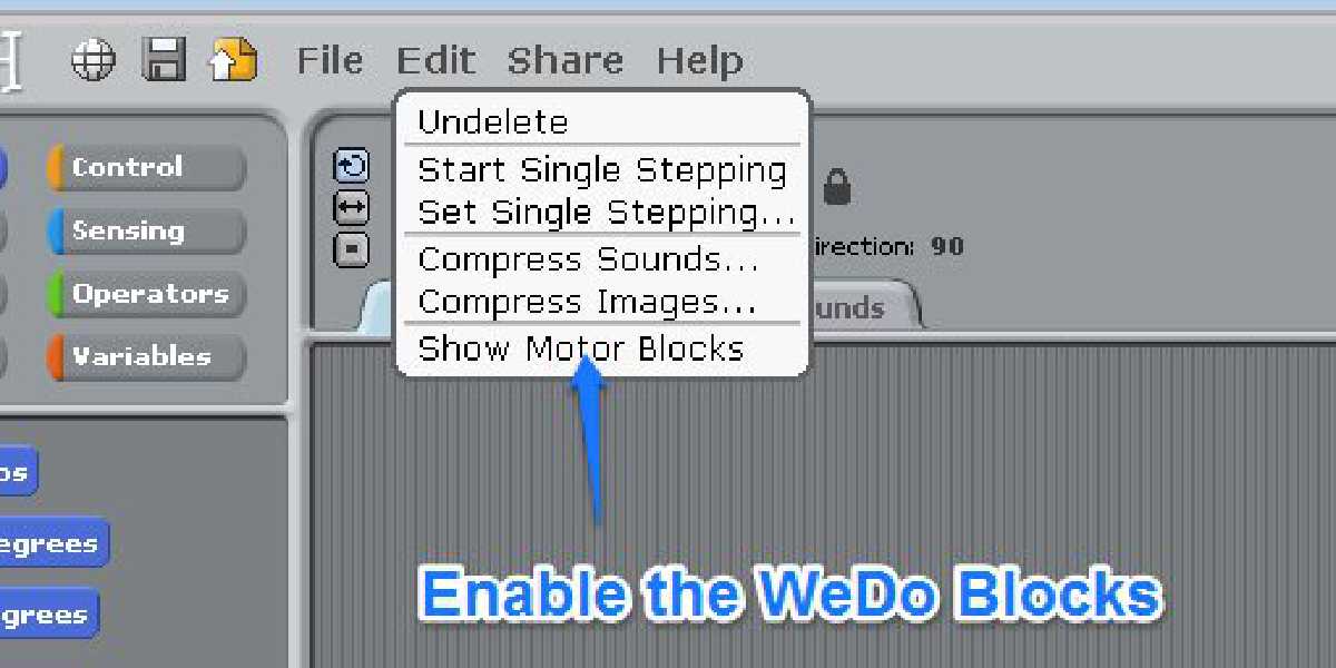 Using the LEGO WeDo kits with scratch – Damien Kee